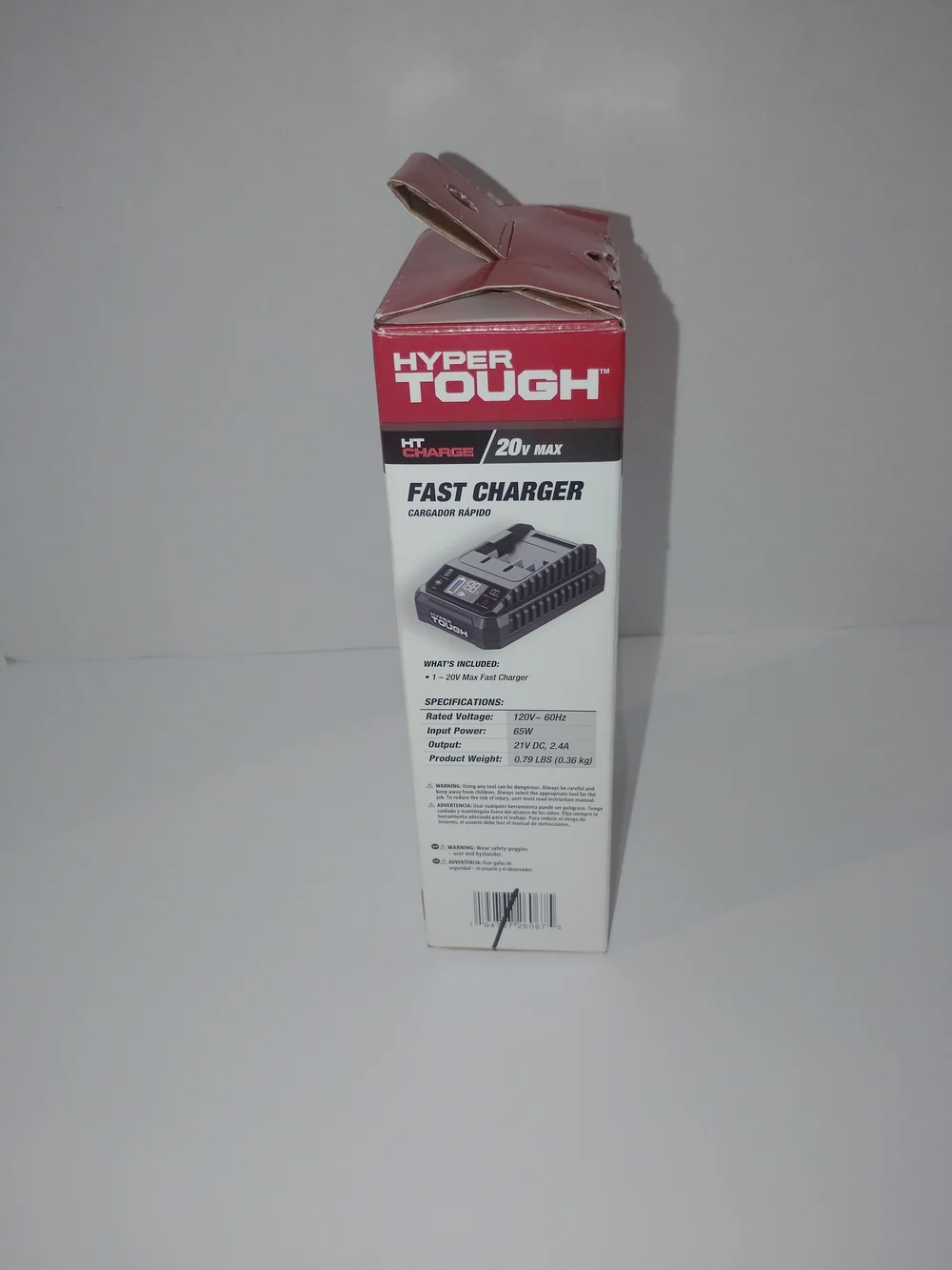 20V Fast Charger in Red and White